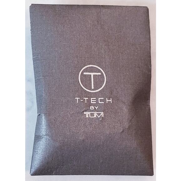 Tumi T-Tech Men's Size Large Down Filled Coat Quilted L8GRB Black *Missing Hood* - Picture 12 of 16